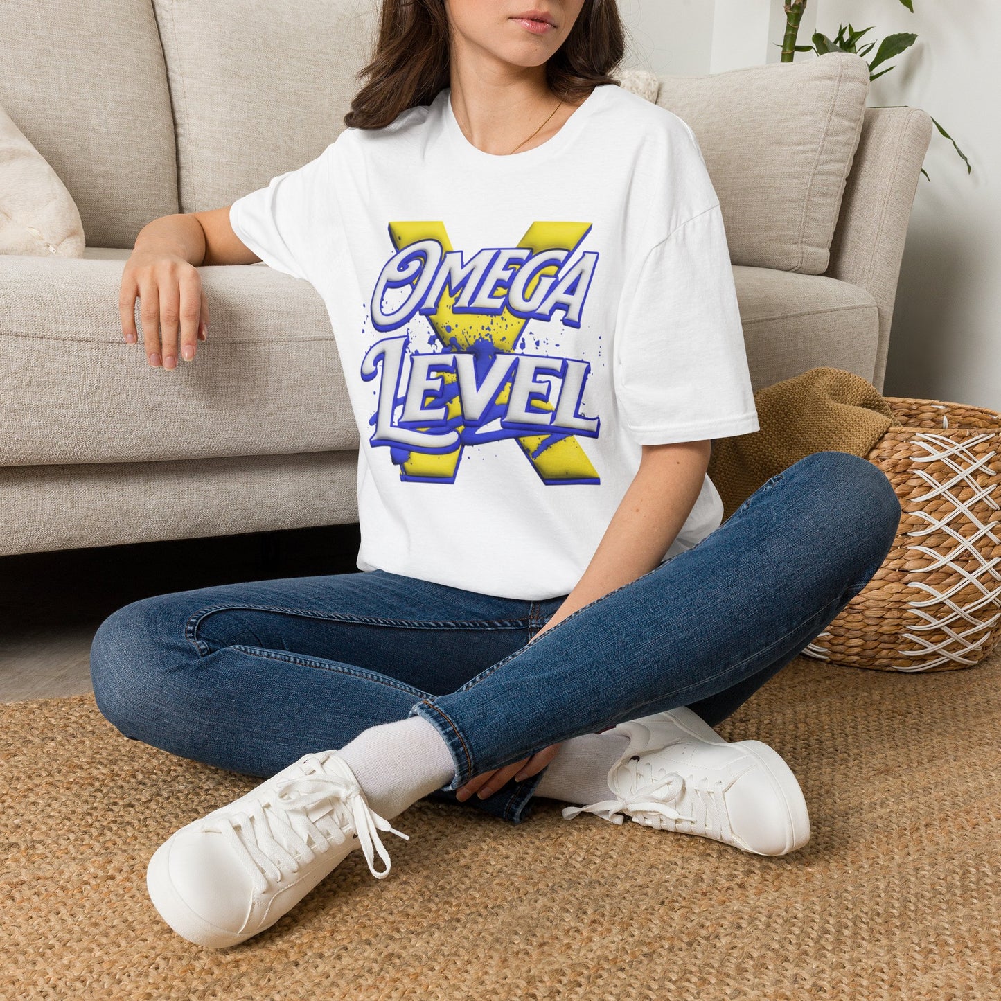X-Me '97 Inspired Omega Level Retro Superhero Graphic Tee