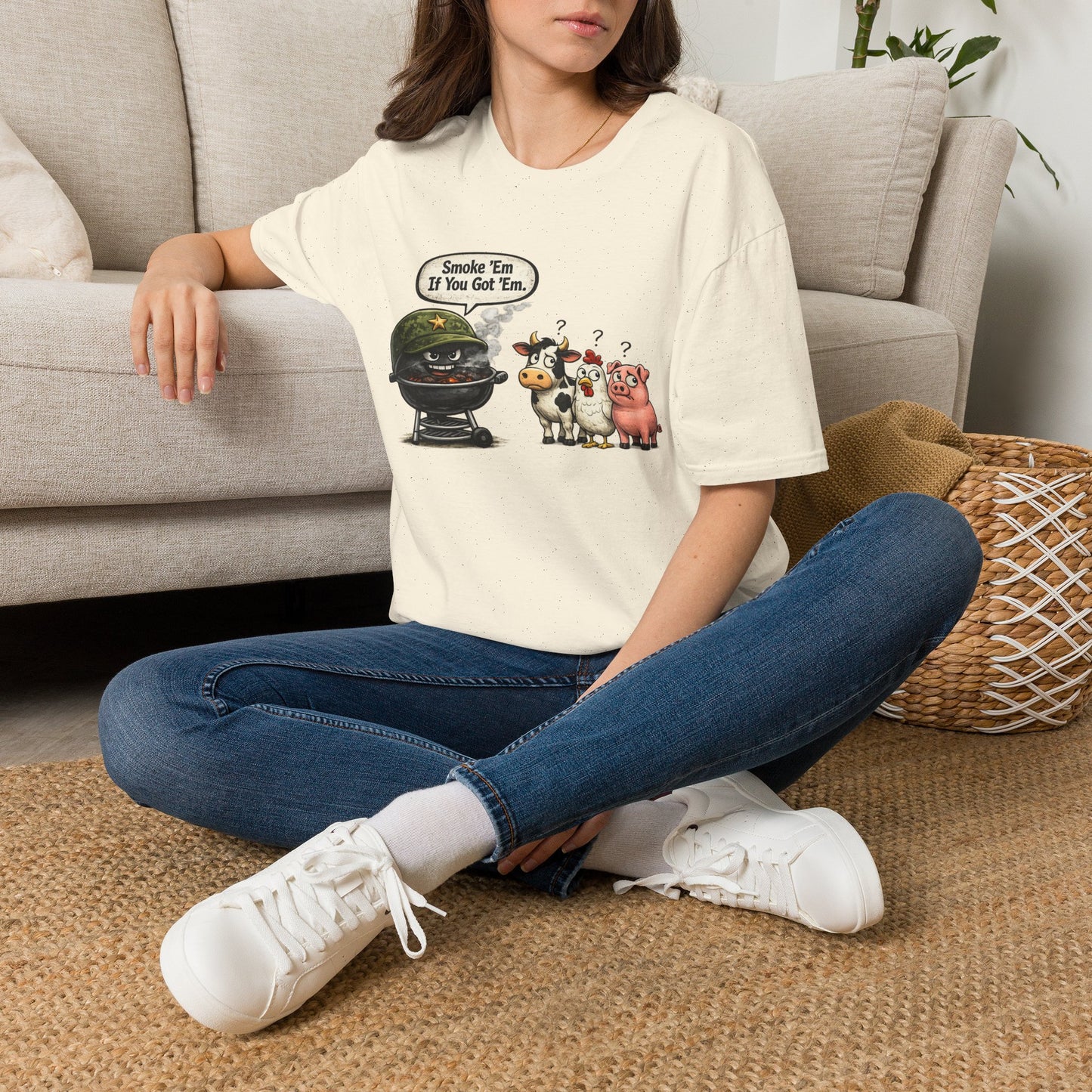 Grill Master Tee — "Smoke 'Em If You Got 'Em" Funny BBQ Shirt