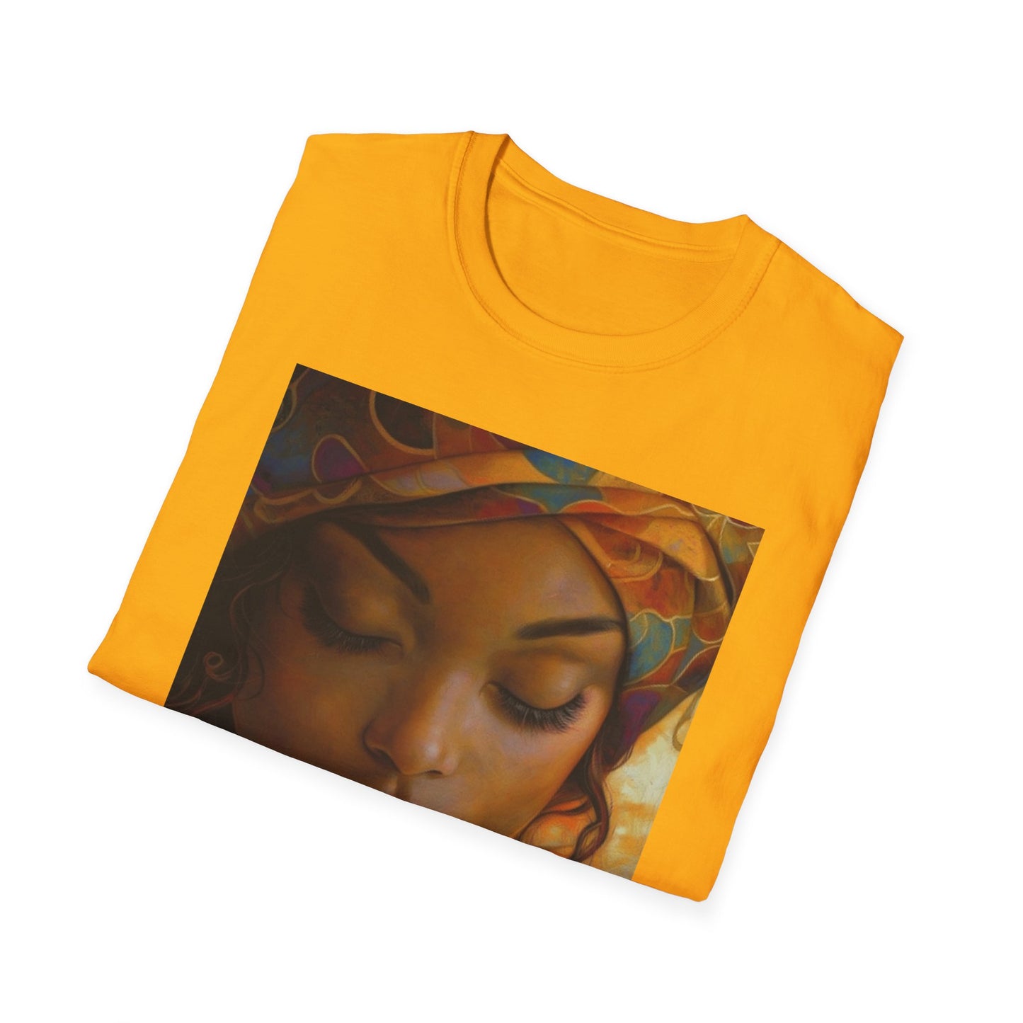 Serene Soul Unisex Softstyle T-Shirt, Relaxed Fit Tee, Affirmation Shirt, Self-Care Apparel, Gift for Mindfulness Lovers