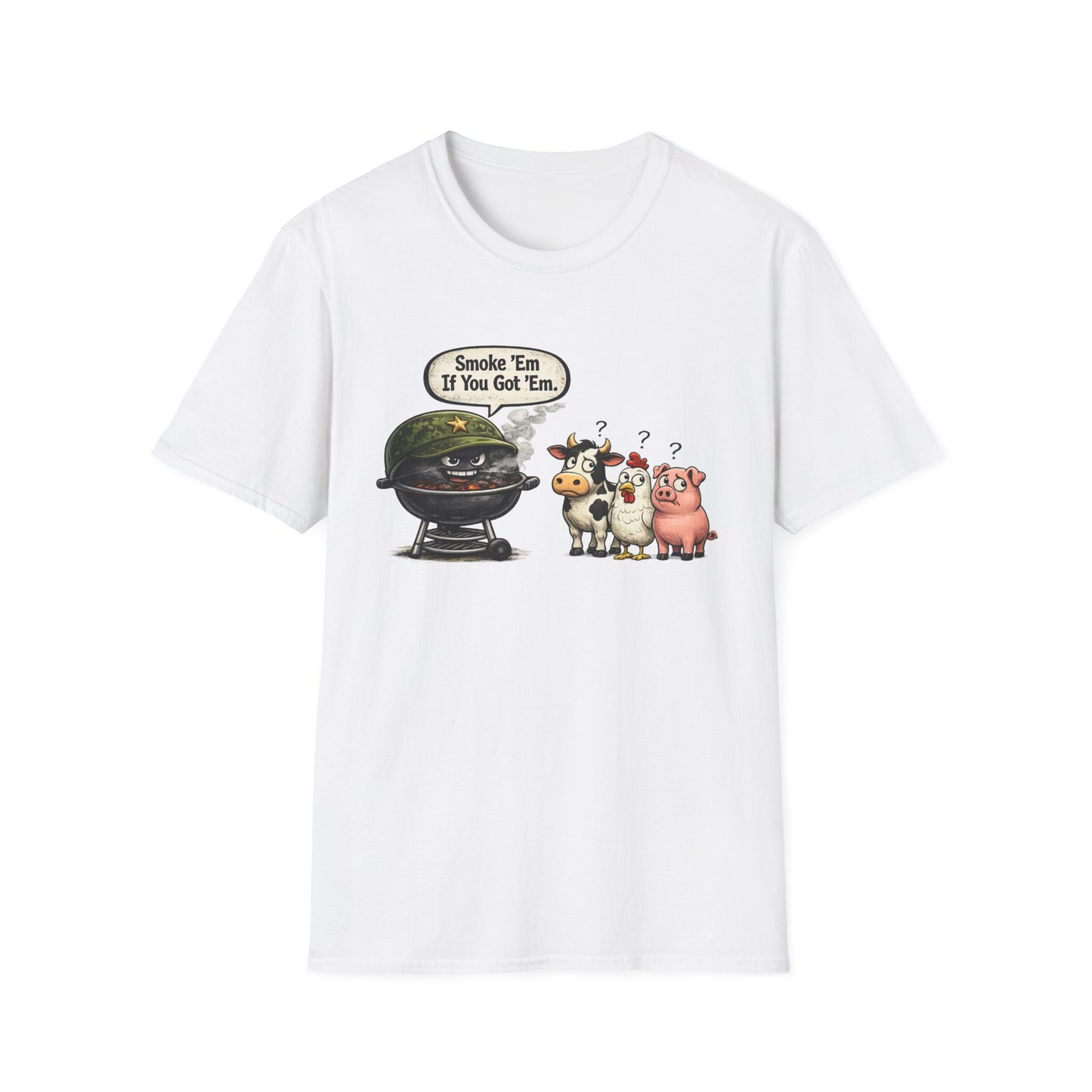 Grill Master Tee — "Smoke 'Em If You Got 'Em" Funny BBQ Shirt