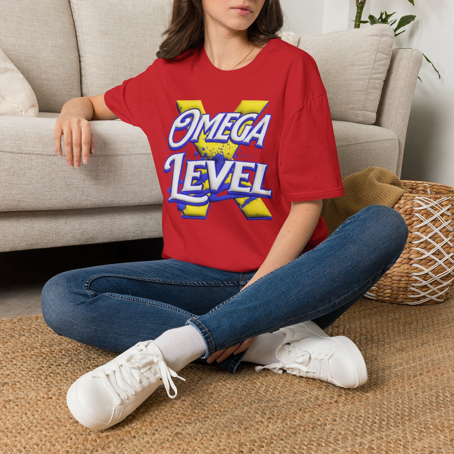 X-Me '97 Inspired Omega Level Retro Superhero Graphic Tee