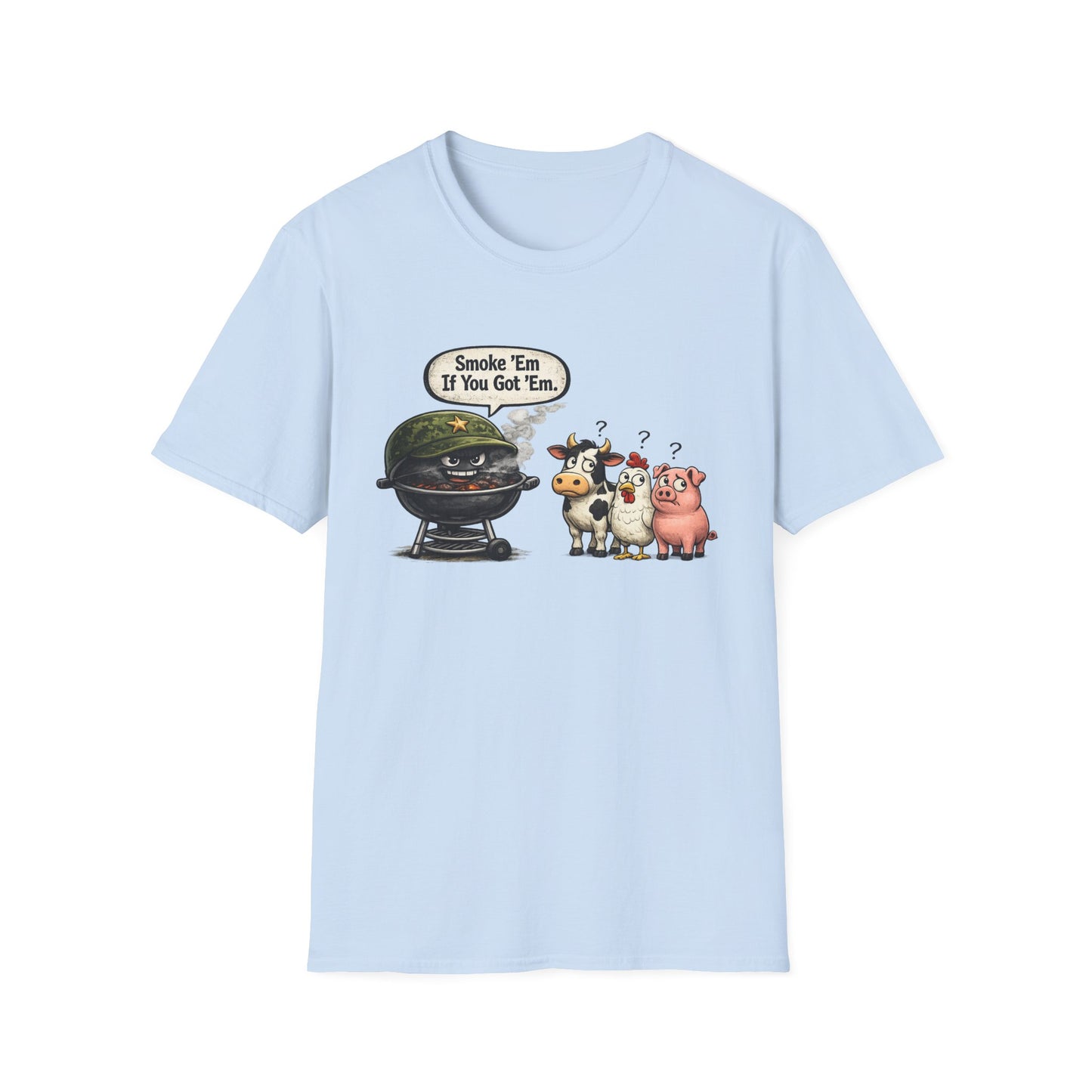 Grill Master Tee — "Smoke 'Em If You Got 'Em" Funny BBQ Shirt