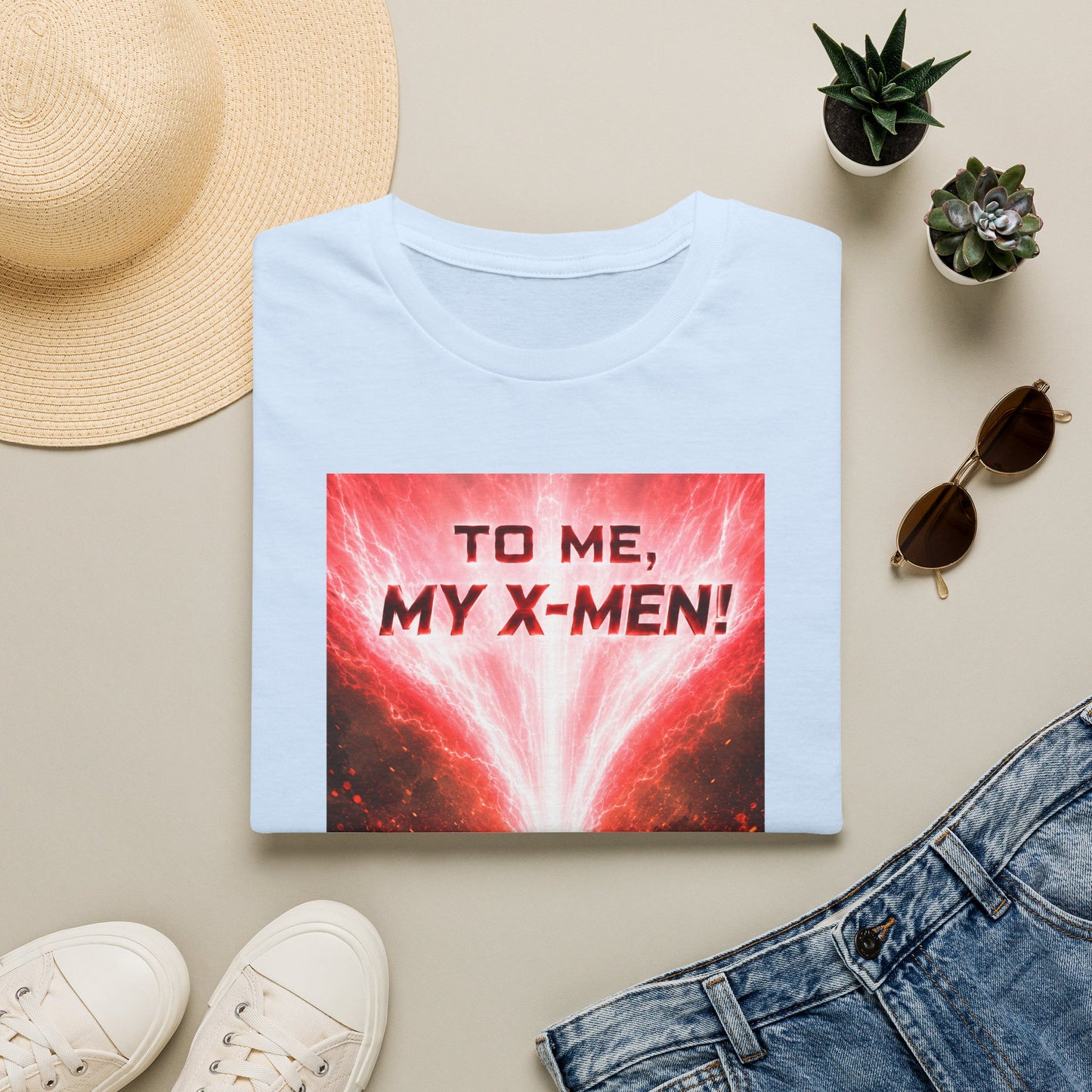 To Me, My X-Men! T‑Shirt — Retro Comic Fan Tee