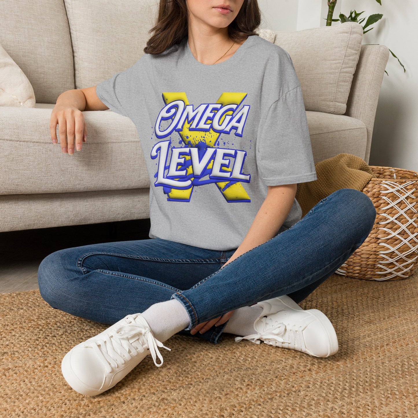 X-Me '97 Inspired Omega Level Retro Superhero Graphic Tee