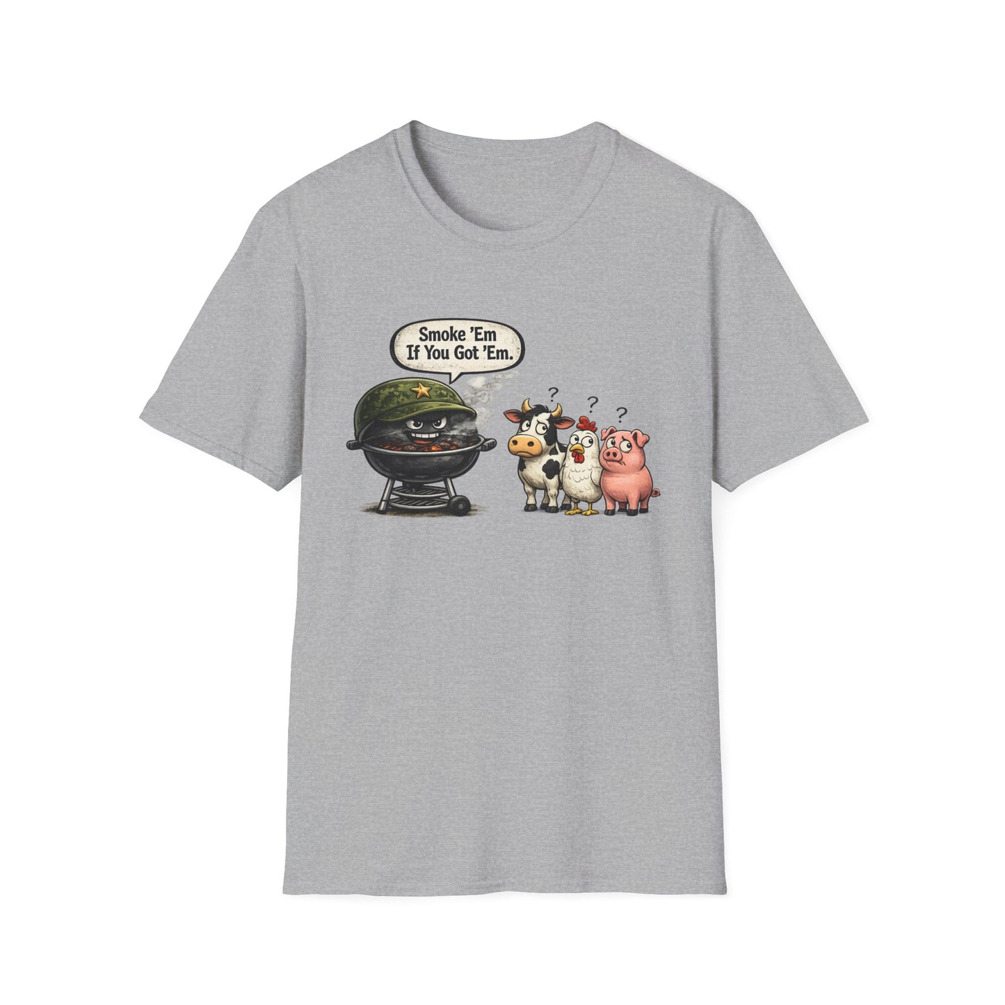 Grill Master Tee — "Smoke 'Em If You Got 'Em" Funny BBQ Shirt