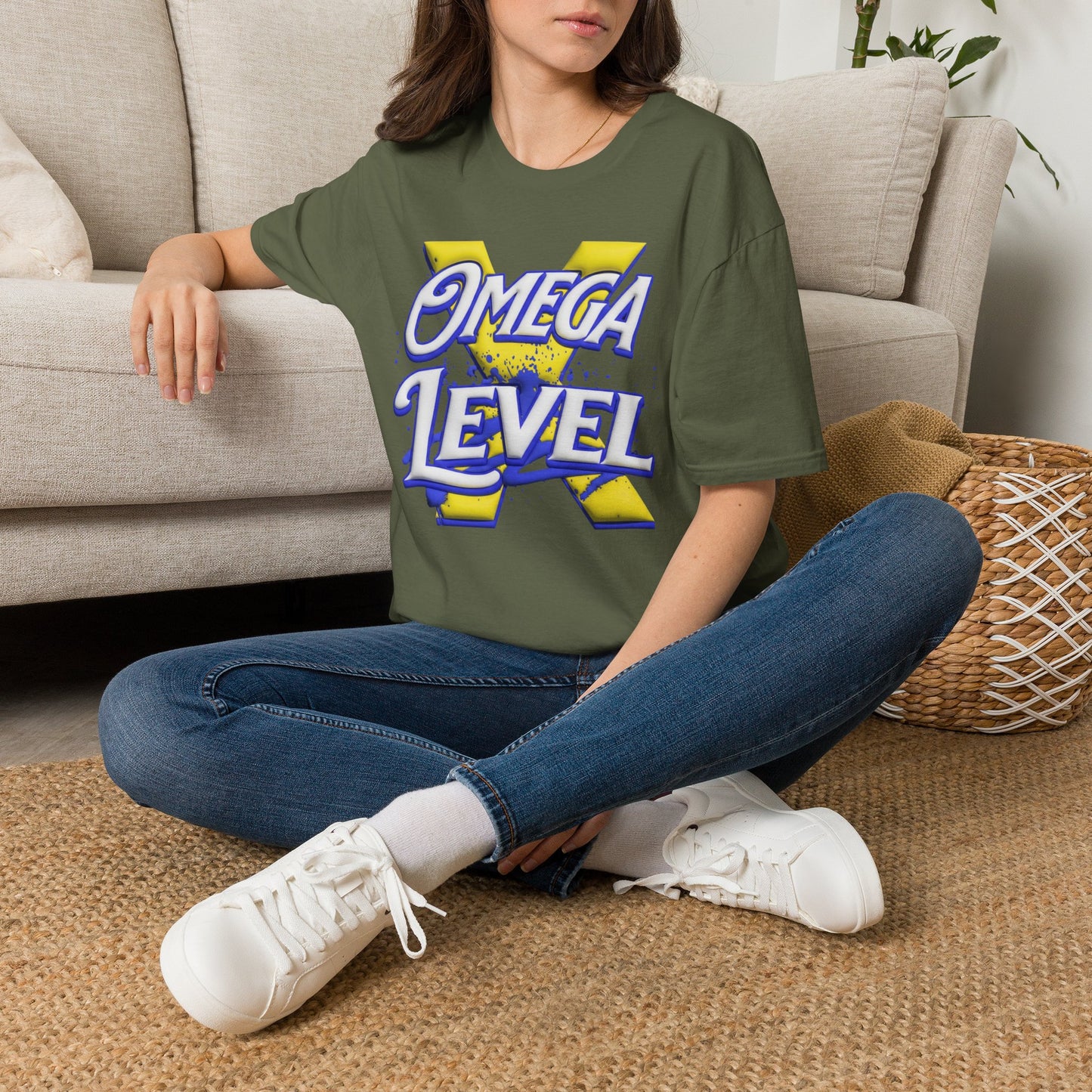 X-Me '97 Inspired Omega Level Retro Superhero Graphic Tee