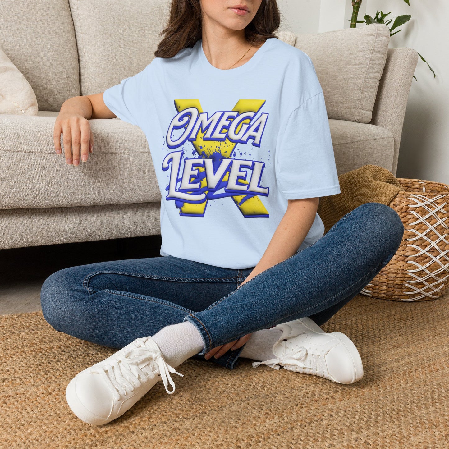 X-Me '97 Inspired Omega Level Retro Superhero Graphic Tee
