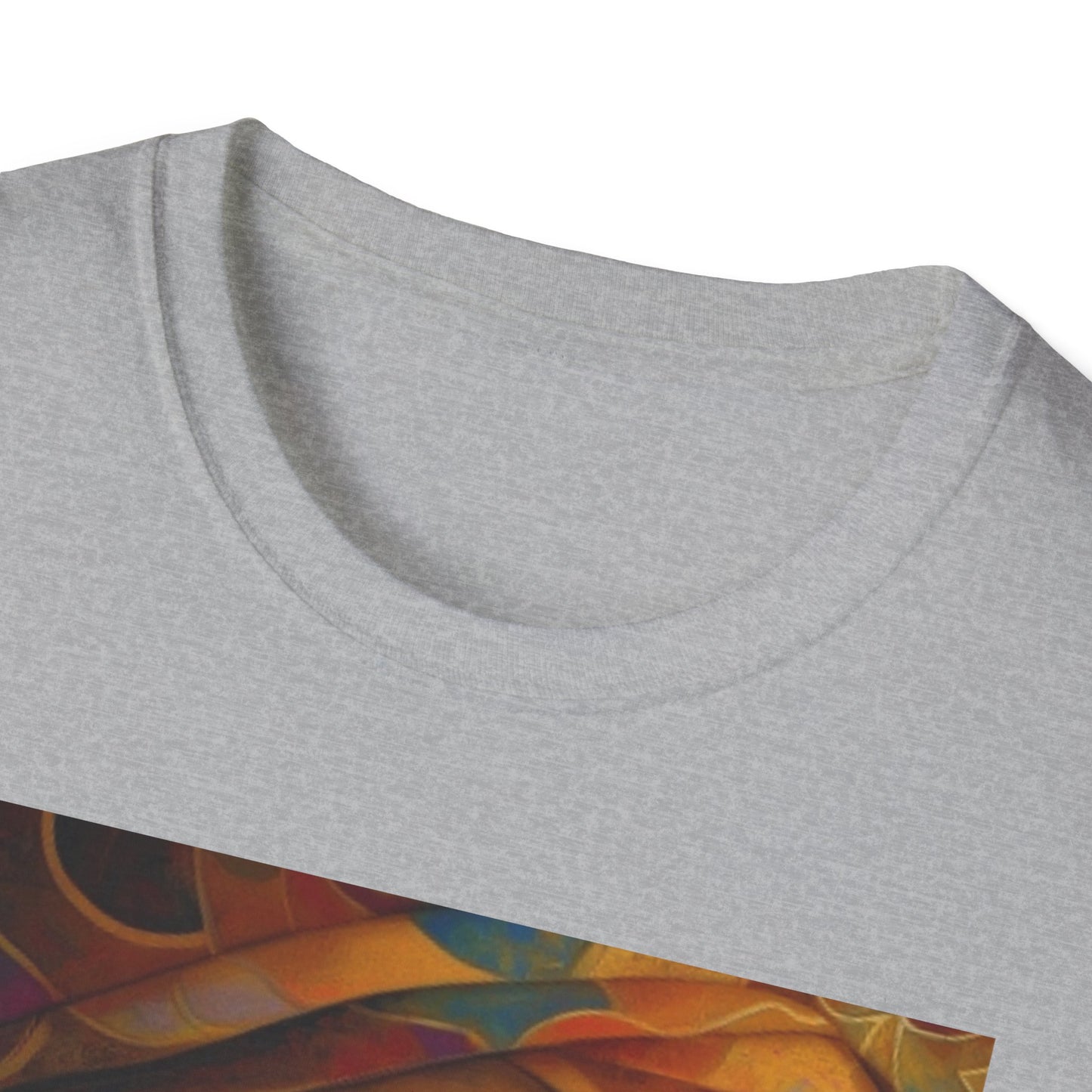 Serene Soul Unisex Softstyle T-Shirt, Relaxed Fit Tee, Affirmation Shirt, Self-Care Apparel, Gift for Mindfulness Lovers