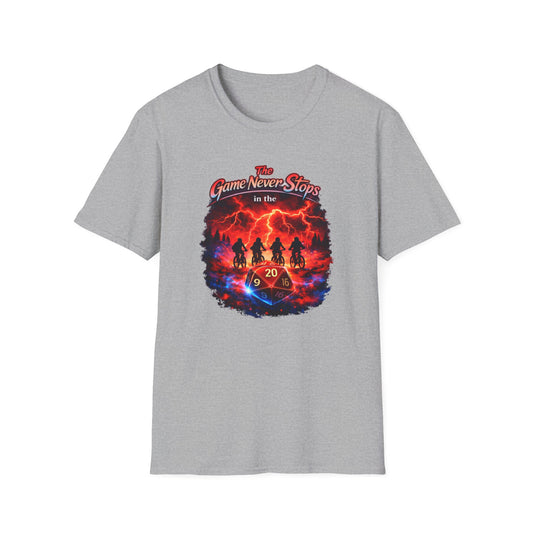 The Game Never Stops in The Upside Down - Stranger Things