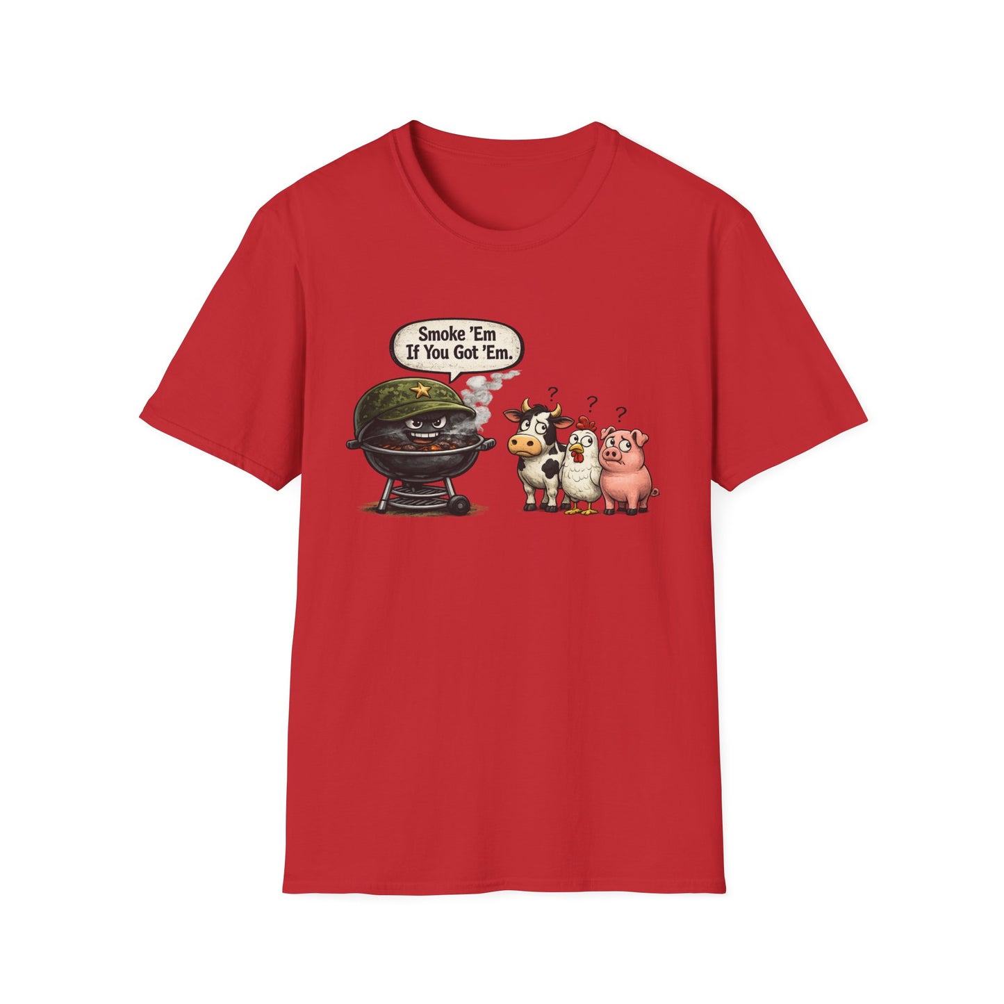 Grill Master Tee — "Smoke 'Em If You Got 'Em" Funny BBQ Shirt