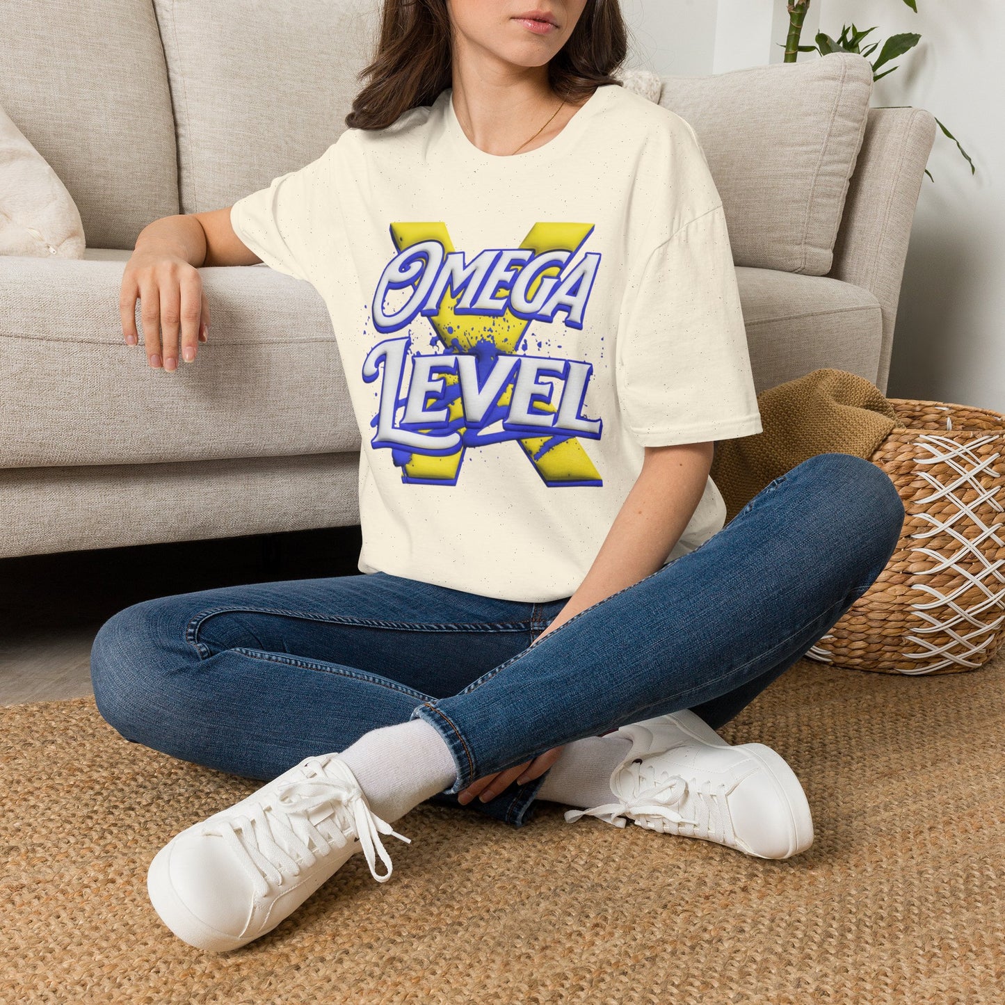 X-Me '97 Inspired Omega Level Retro Superhero Graphic Tee